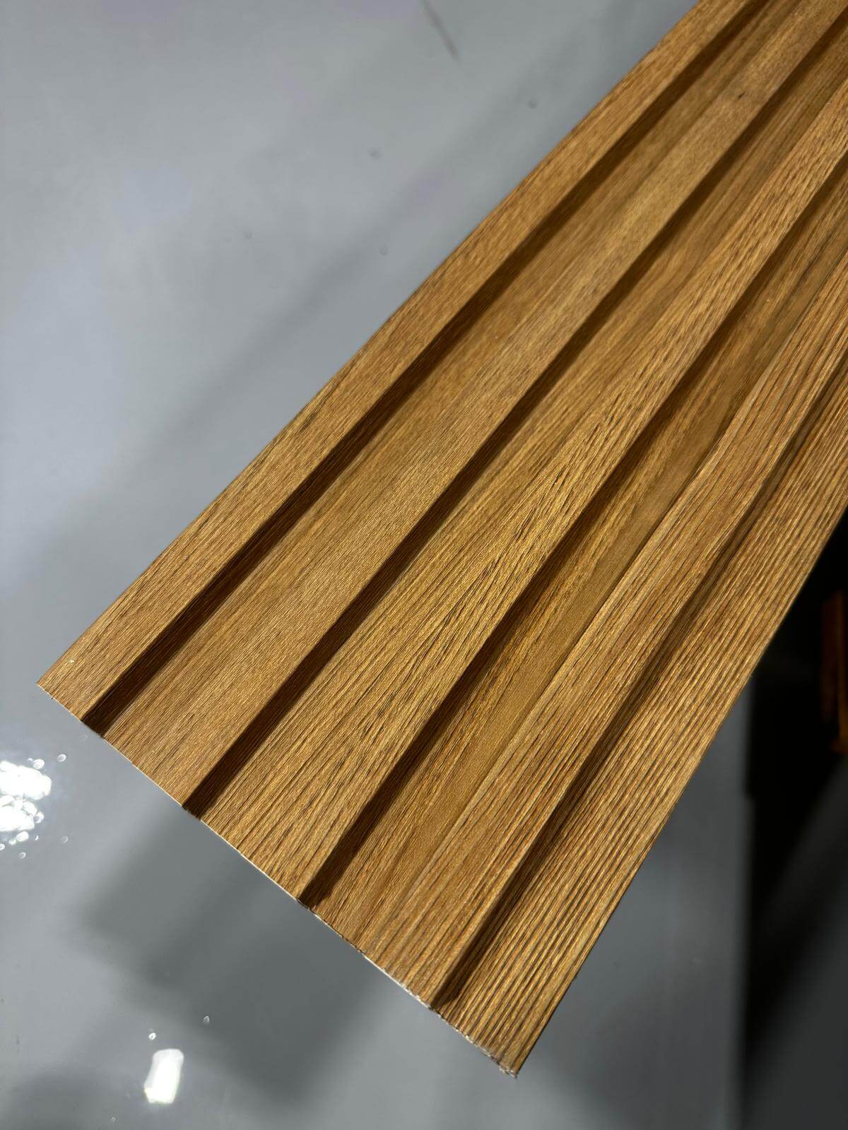 Hickory WPC fluted wall panel
